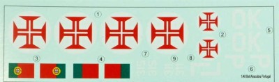LF Model C48149 Decals Bell Airacobra over Portugal (EDU/HAS) 1/48