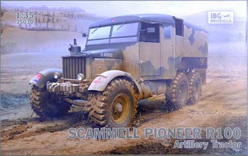 IBG Models 35030 Scammell Pioneer R 100 Artillery Tractor 1/35