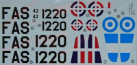 LF Model C7284 Decals Latin American Vibrators - Part I. 1/72