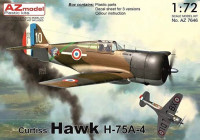 Az Model 76046 Curtiss Hawk H-75A-4 (3x camo) 1/72