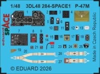 Eduard 3DL48284 P-47M SPACE (TAM) 1/48