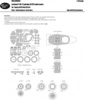 New Ware NWA-M0660 1/48 Mask Lockheed P-38F/G Lightning BASIC (TAM)