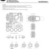 New Ware NWA-M0660 1/48 Mask Lockheed P-38F/G Lightning BASIC (TAM)