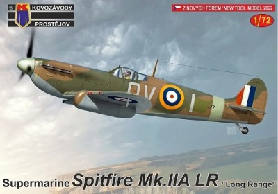 Kovozavody Prostejov 72305 Spitfire Mk.IIA LR 'Long Range' (3x camo) 1/72