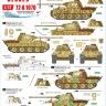 Star Decals 72-A1070 Wiking # 1.SS-Pz.Regient 5. Panthers. Panther Ausf.D and Ausf.A in kp 5 / 6 / 7 / 8 1/72