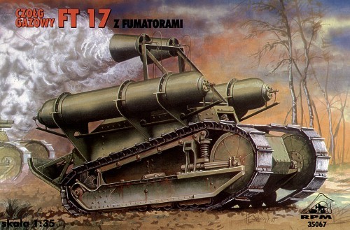 RPM 35067 Chemical Renault FT-17 (smoke screen version) 1/35