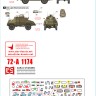 Star Decals 72-A1174 Early IDF markings # 1.Israeli armoured cars and AFVs in 1948-49.Daimler AC Mk.2, Humber AC Mk.IV, Humber LRC,Marmon-Herrington Mk.IVF, M3 White Scout Car, Humber SC, CMP C15TA 1/72