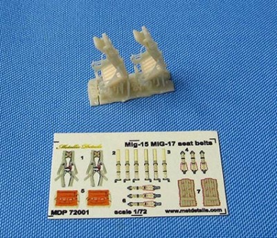 Metallic Details MDR7286 Ejection seat KK-1 3d-printed 1/72