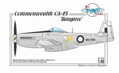 Planet Models PLT232 CAC CA - 15 Kangaroo 1/48