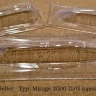 Rob Taurus 48086 Vacu Canopy Mirage 2000 D/N (HELLER) 1/48