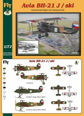 Fly model 72020 Avia BH-21 J/ ski 1:72 1/72