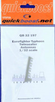 Quickboost QB32 197 Eurofighter Typhoon twinseater antennas (REV) 1/32