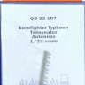 QuickBoost QB32197 Eurofighter Typhoon twinseater antennas (REV) 1/32