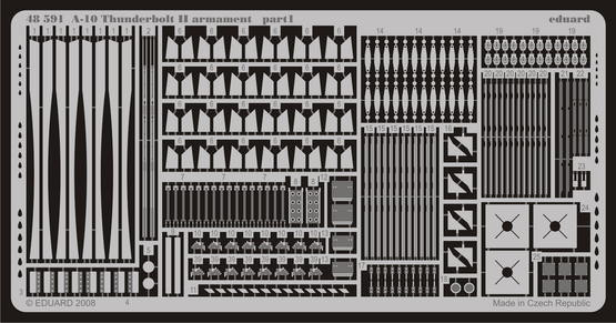 Eduard 48591 A-10 armament HBS