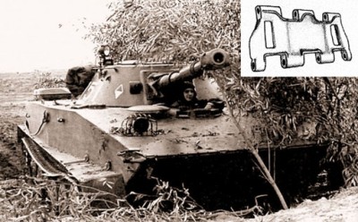 Sector35 SL 057 Траки ПТ-76/БТР-50/АСУ-85 (собранные в ленту)