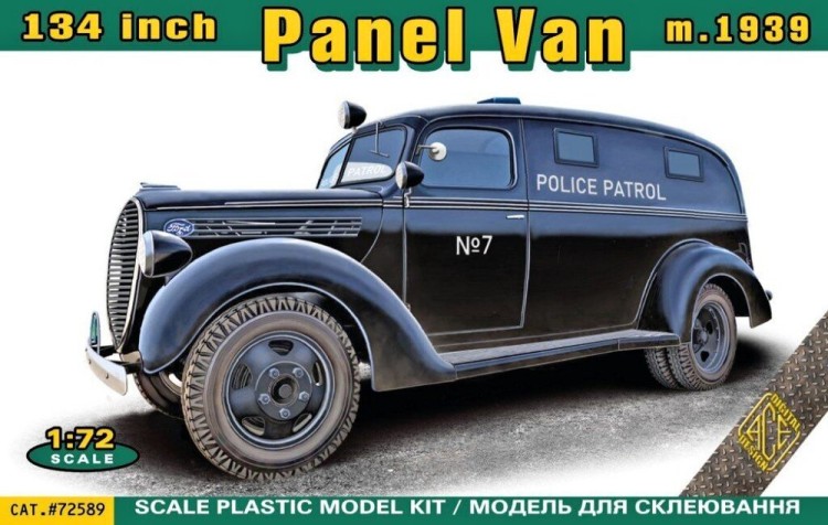 Ace Model 72589 134 inch Panel Van m.1939 1/72