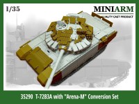 Miniarm 35290 Т-72Б3МА с КАЗ Арена- М 2025 - конверсия 1/35