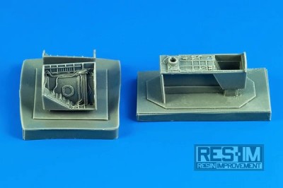 RES-IM RESIM7203 1/72 MiG-23 Wheel bay set (for RV AIRCRAFT)