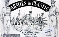 Armies in plastic 5492 NAPOLEONIC WARS RUSSIAN ARMY TIRALLEURS 1:32