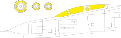 Eduard EX803 Mask F-4B TFace (TAM) 1/48