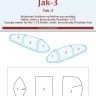 Peewit M72348 Canopy mask Yak-3 (HELL/SMER/KP) 1/72