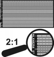 Hauler HLX48254 STRIPS w/nuts 0,6-1,1mm 1/48