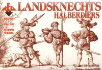 Red Box 72059 Landsknechts Halberdiers 16th century 1/72