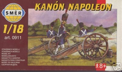 Smer 911 Техника и вооружение Kanon Napoleon 1/18