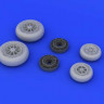 Eduard 648181 1/48 Дополнение к модели F-104 undercarriage wheels late