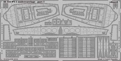 Eduard 48734 1/48 Фототравление PV-1 undercarriage