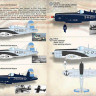 Print Scale 72-399 Chance-Vought F4U Corsair. Argentina. 1/72