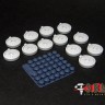 ЭВМ RS35209 БМП-1, БМП-2 катки опорные тип 2 (Смола) 1/35