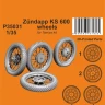 CMK P35031 Zundapp KS 600 - wheels, 4 pcs. (TAM) 1/35