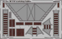 Eduard 73454 1/72 Фототравление для Bf 110 workshop ladder