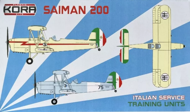 Kora Model PK72194 Saiman 200 Italian Service (Training Units) 1/72