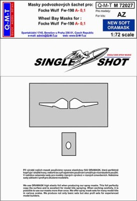 Q-M-T M72027 1/72 Mask Fw-190A-0,1 AZ