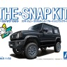 Aoshima 66805 SUZUKI Jimny Custom Wheel(Bluish Black Pearl3), SNAP KIT (сборка без клея) 1/32