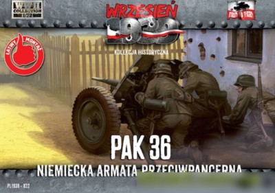 First To Fight FTF-72022 Немецкая пушка Pak.36 1/72
