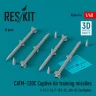 Reskit 48414 CATM-120C Captive air train.missiles (4 pcs.) 1/48