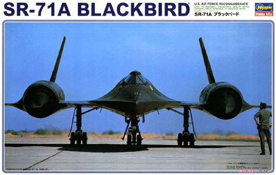 Hasegawa 040564 SR-71 Black Bird 1/72