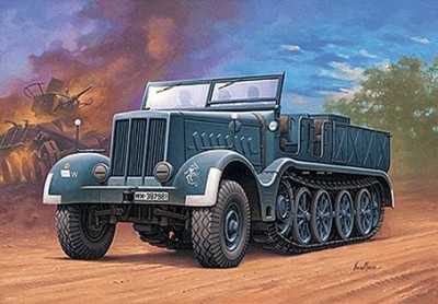 Revell 03141 Германский тягач &quot;Sd.Kfz. 9 Halftrack Famo 18t&quot; 1/72