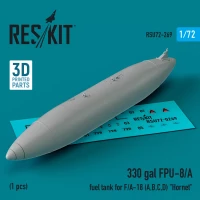 Reskit U72269 330 gal FPU-8/A fuel tank F/A-18 (A,B,C,D) 1/72
