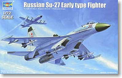 Trumpeter 01661 Самолёт Су-27 ранний 1/72
