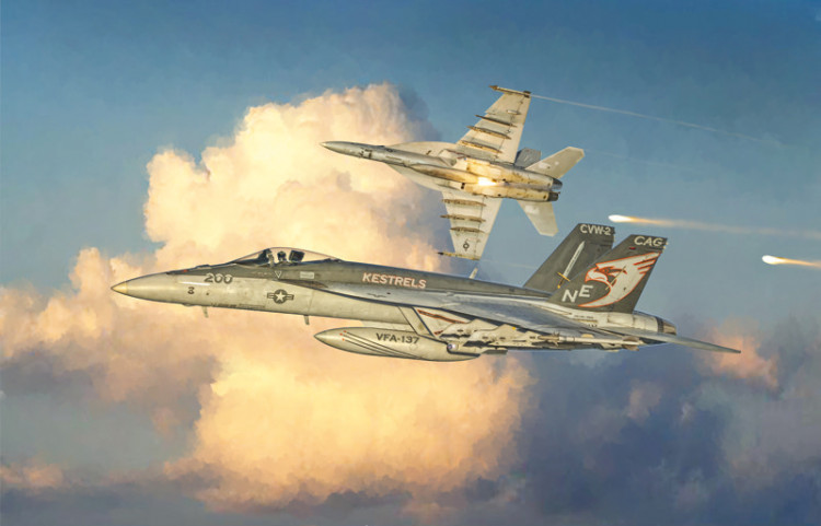 Italeri 02791 Boeing F/A-18E Super Hornet 1/48