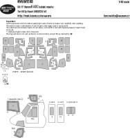 New Ware NWA-M1249 Mask UH-1Y Venom BASIC (KITTYH) 1/48