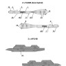 Foxbot Decals FBOT72036 Stencils for R-60M (AA-8 Aphid), APU-60 1/72