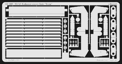 Eduard 35600 M-1A1 exhaust cover late (Iraq) TAM/DRA