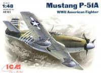 ICM 48161 Мустанг P-51 А, американский истребитель ІІ Мировой войны 1/48