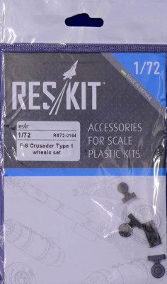 Reskit RS72-0164 F-8 Crusader Type 1 wheels set (ACAD,ITA,HAS) 1/72