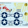 Foxbot Decals FBOT72039 North-American B-25G/J Mitchell (Late) "Pin-Up Nose Art and Stencils" Part # 5 Airfix, Italeri, Revell, Hasegawa kits 1/72